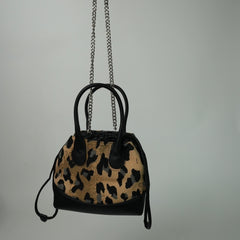 Leopard print bag