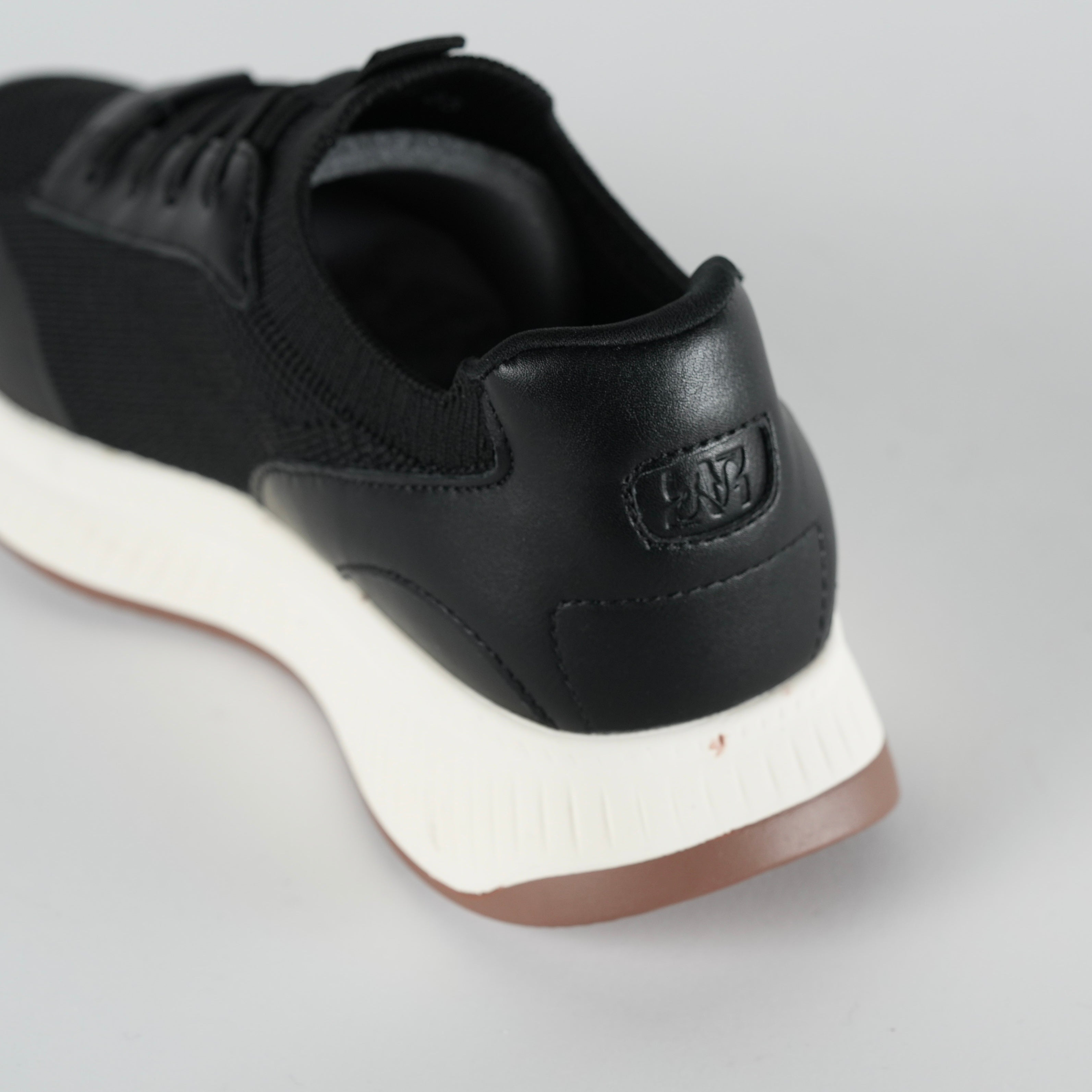 Mini black elastic