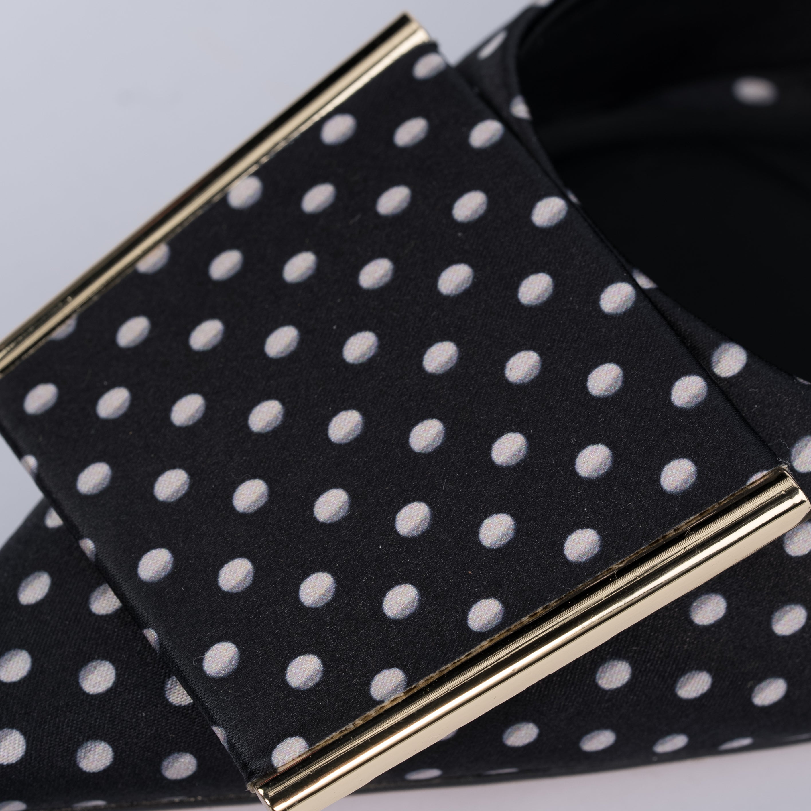 Black Polka Dots