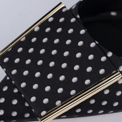 Black Polka Dots