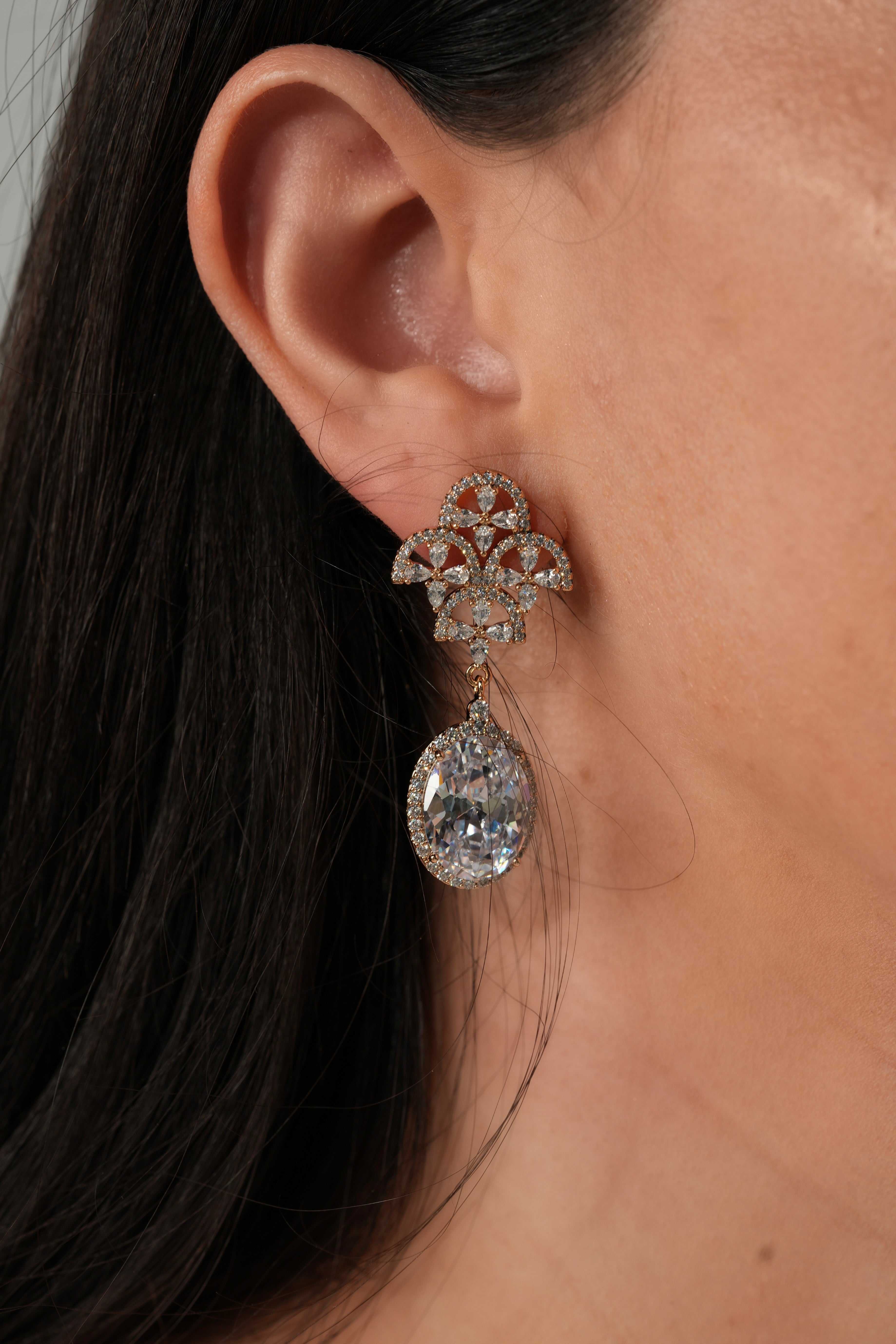 Crystal Umbrella earrings
