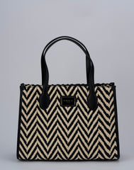 Zigzag square bag