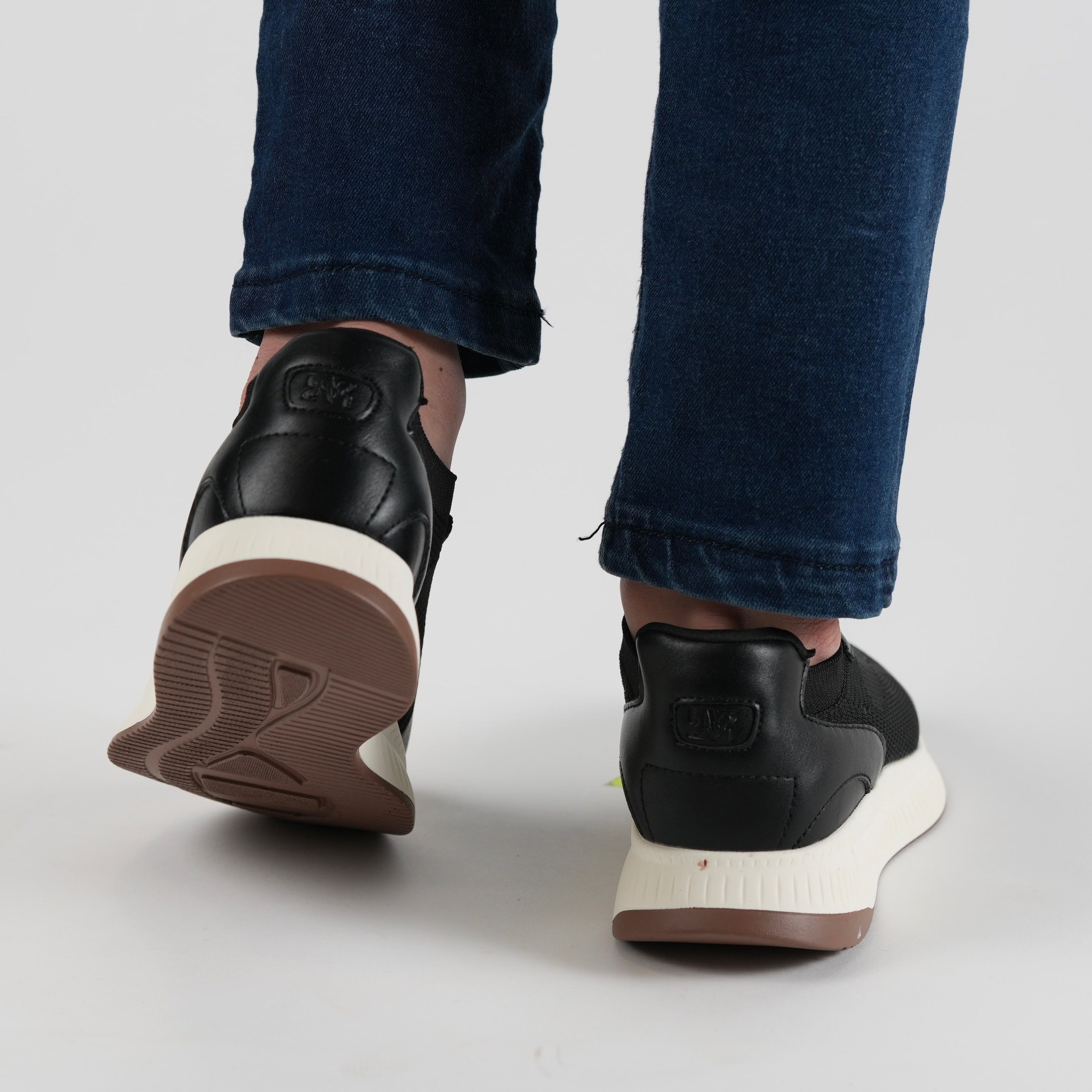 Mini black elastic