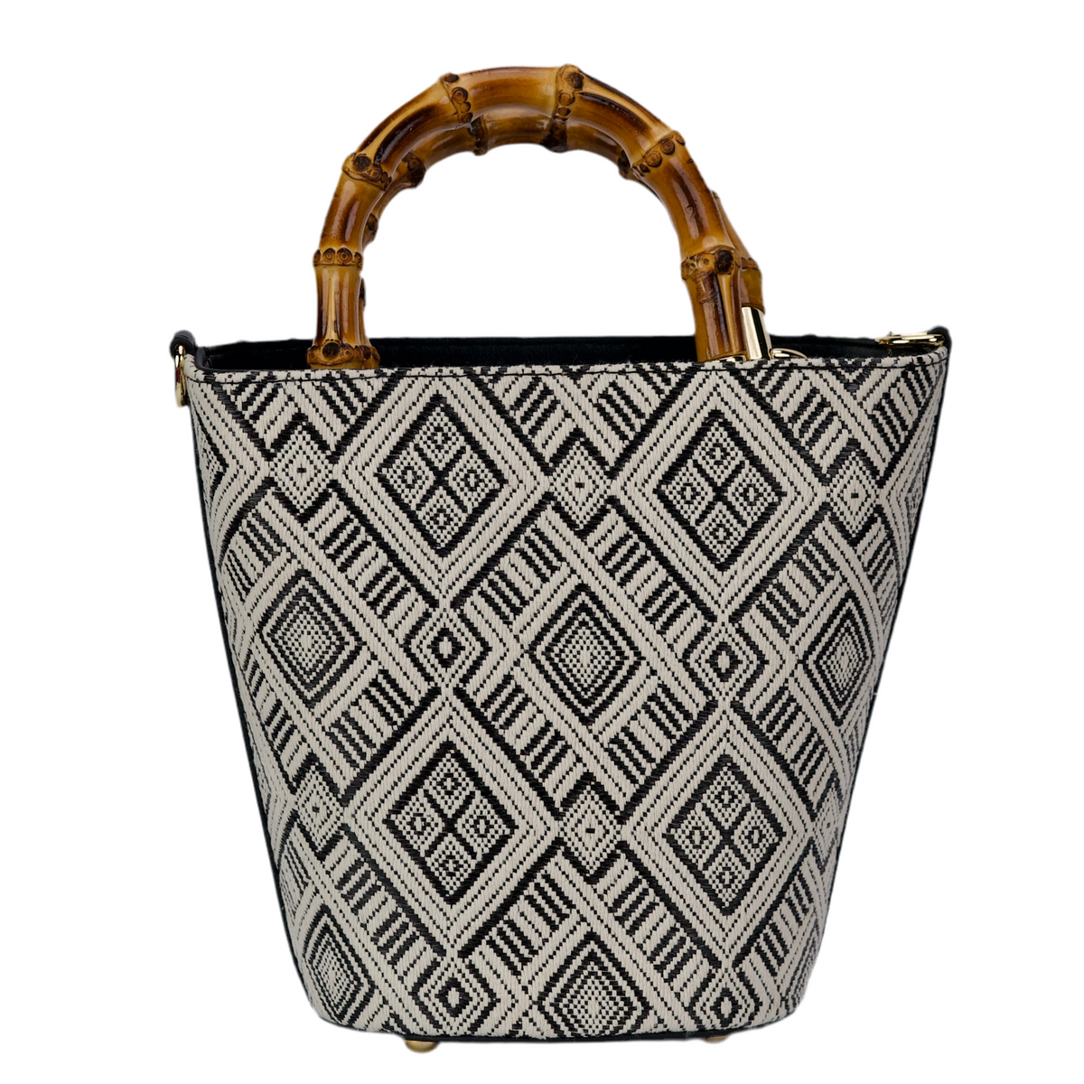 WOODEN HANDLE BAG