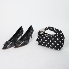 Black Polka Dots