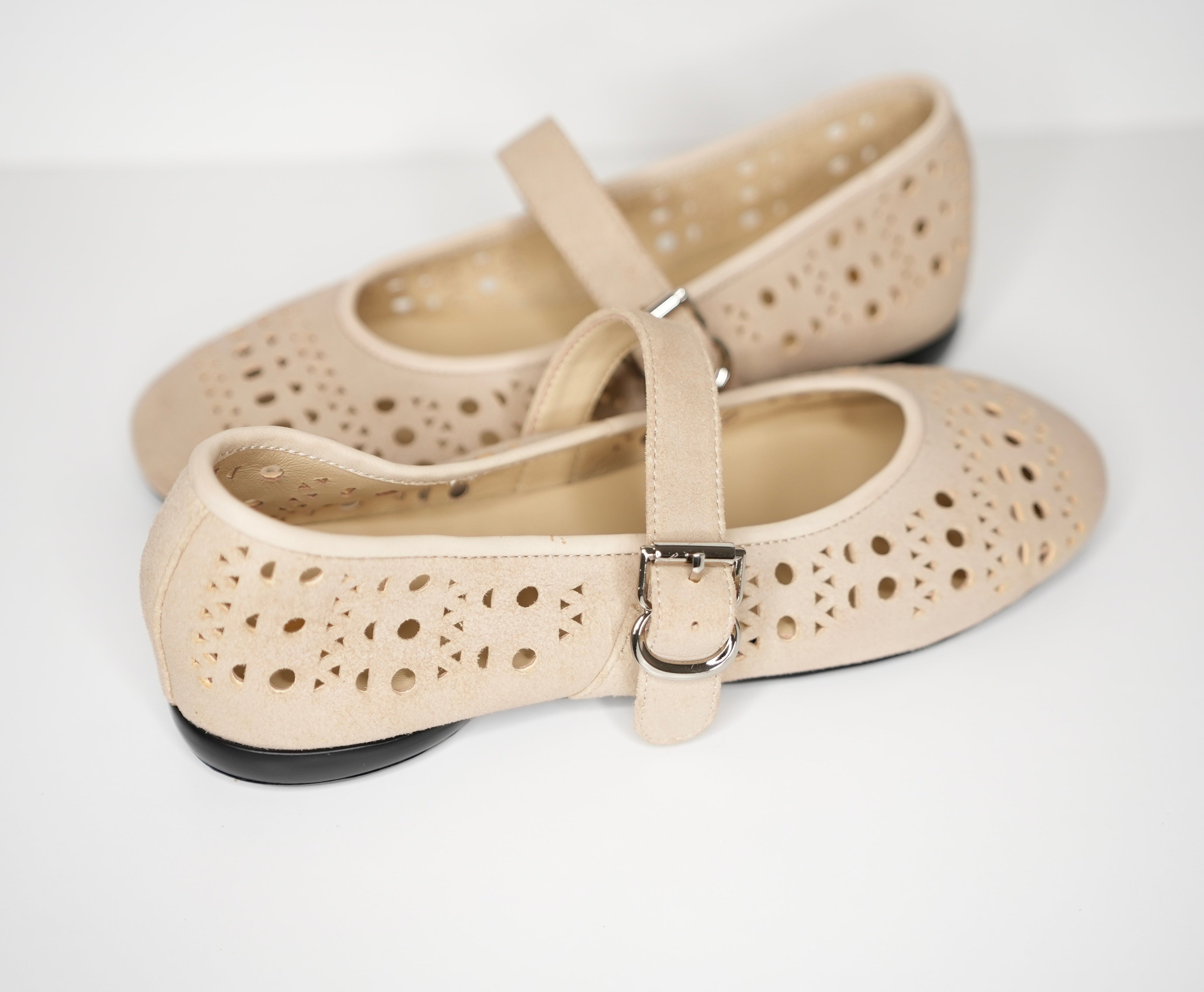 Real Leather Ballerina