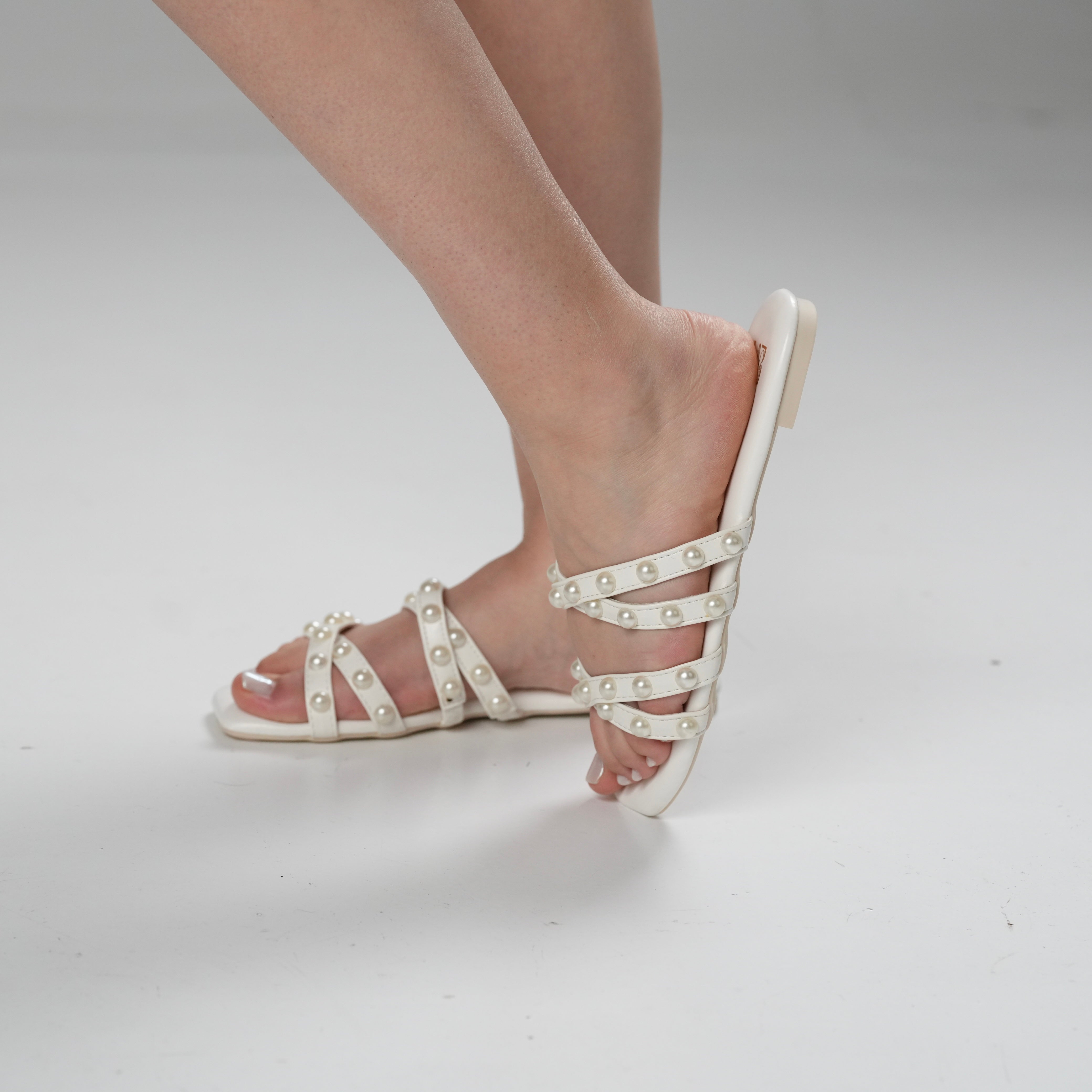 Pearly slippers