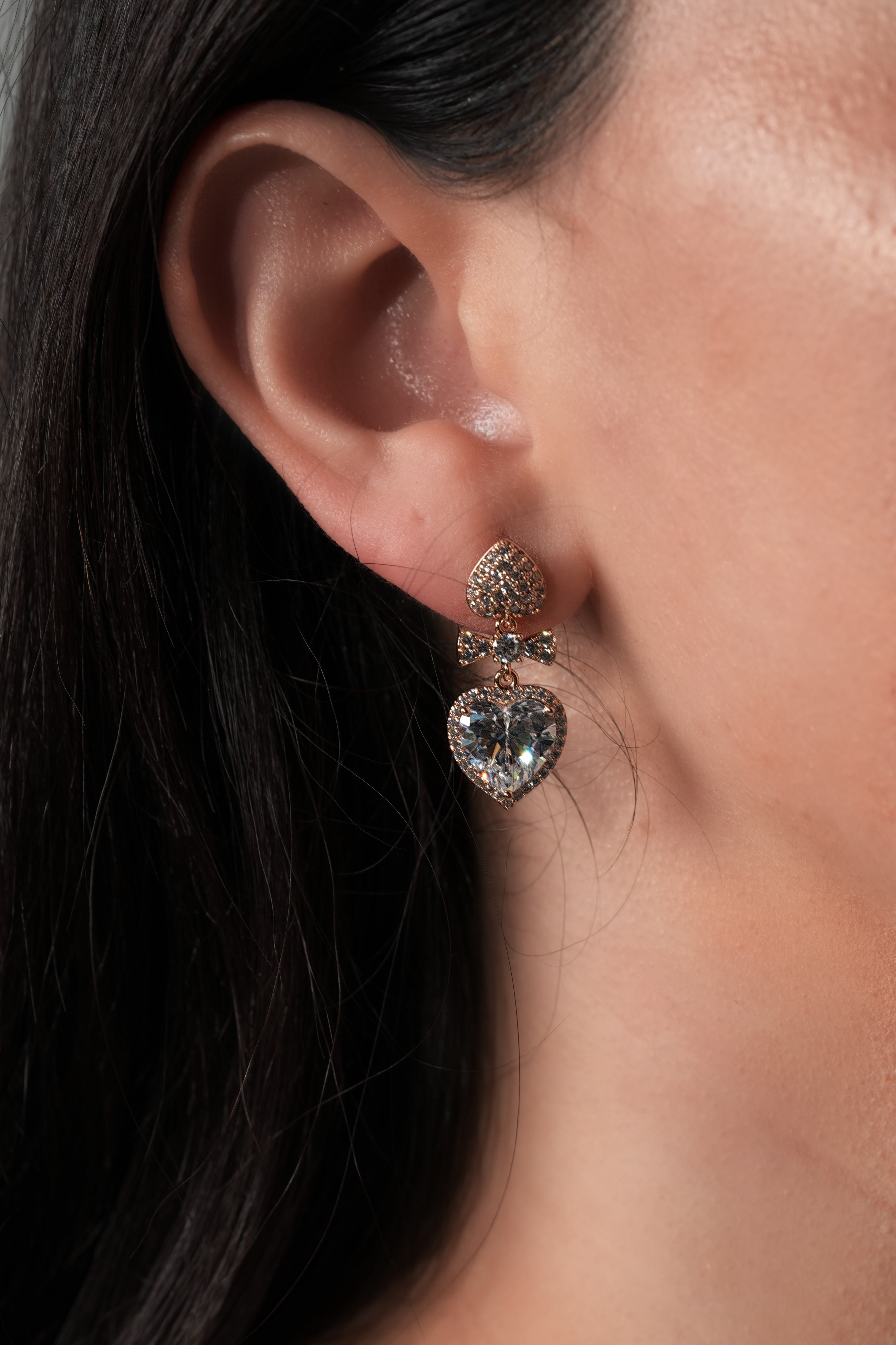 Crystal Ace earrings