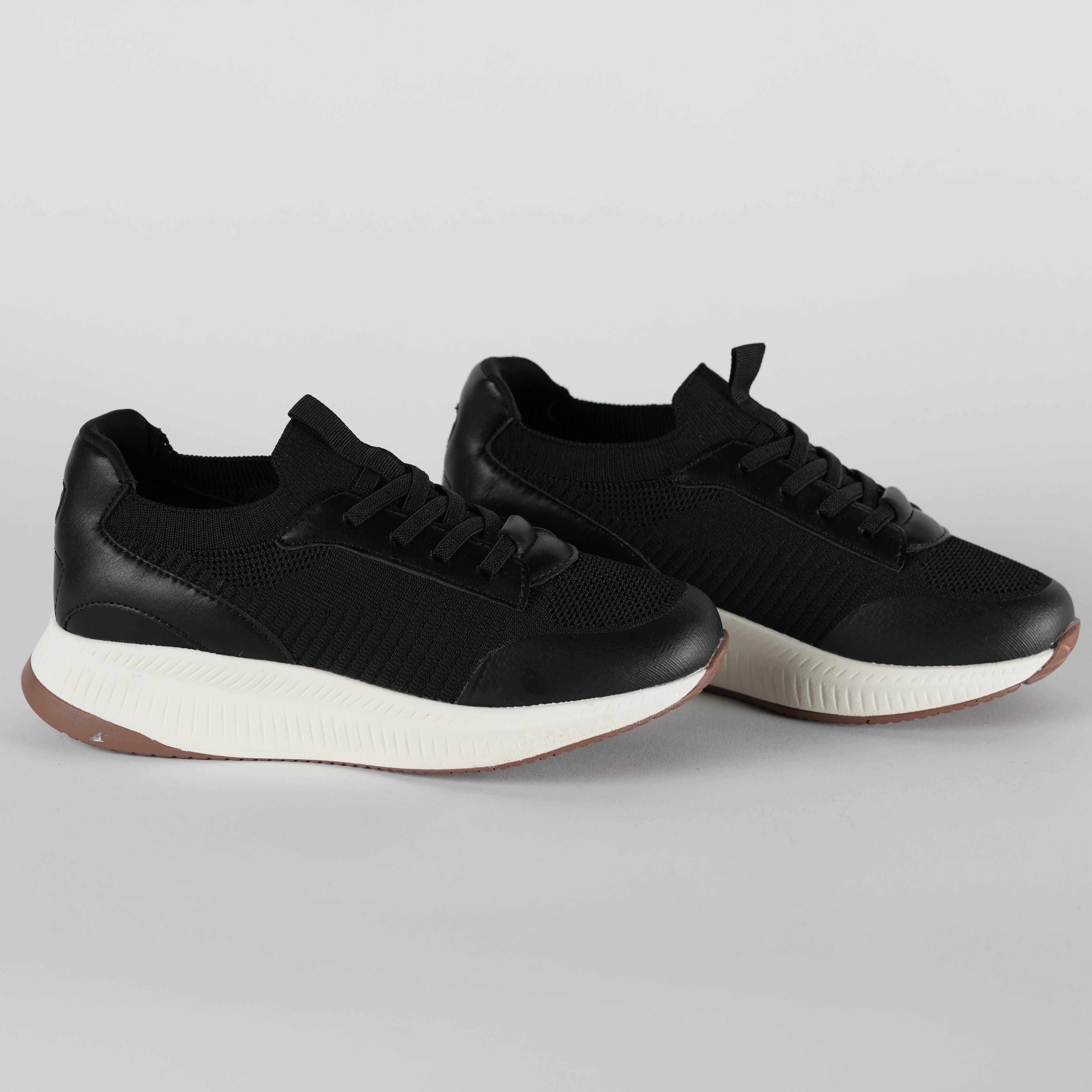 Mini black elastic