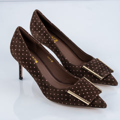 Brown Polka Dots