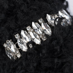 Black Poodle Slippers