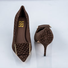 Brown Polka Dots