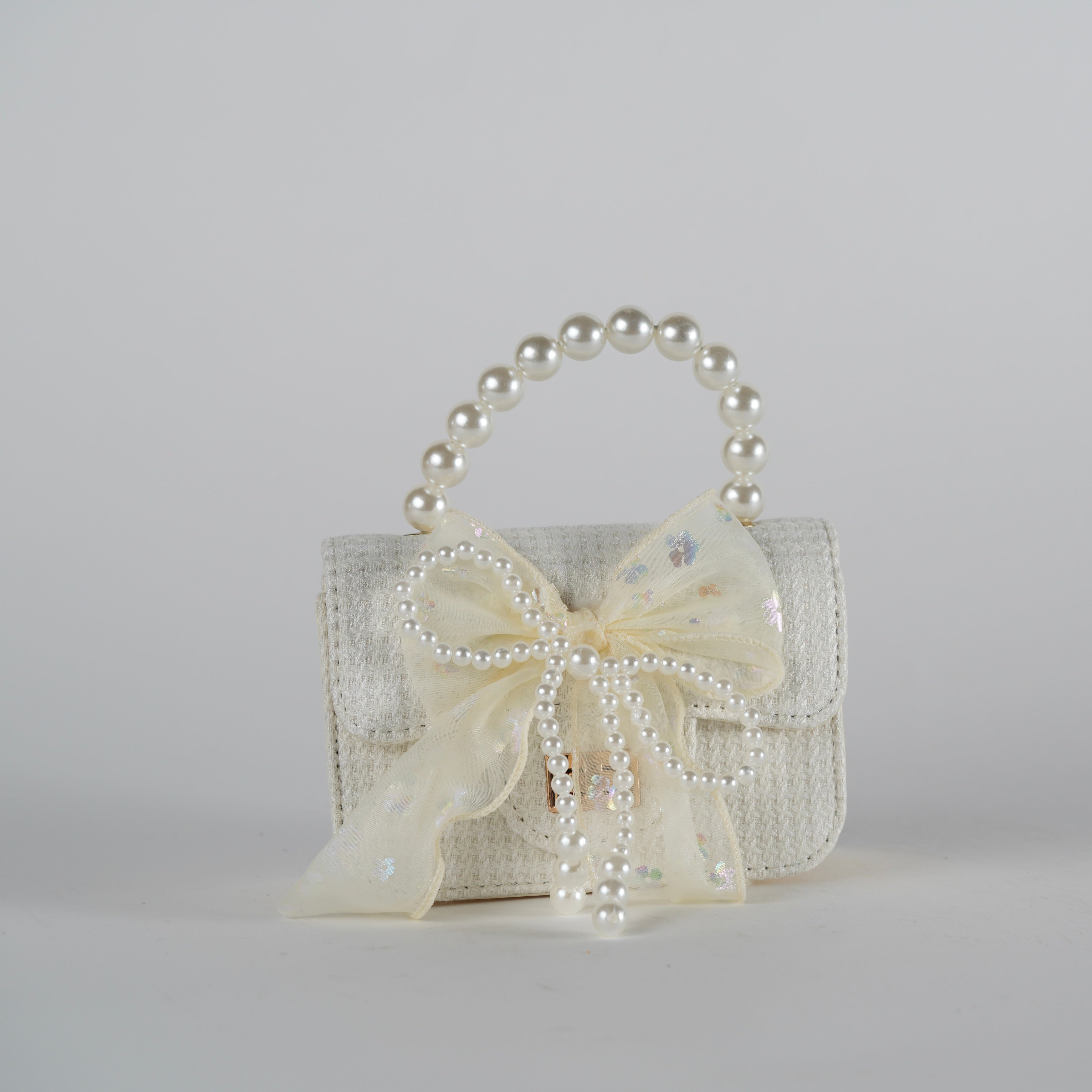 White Kids Bow