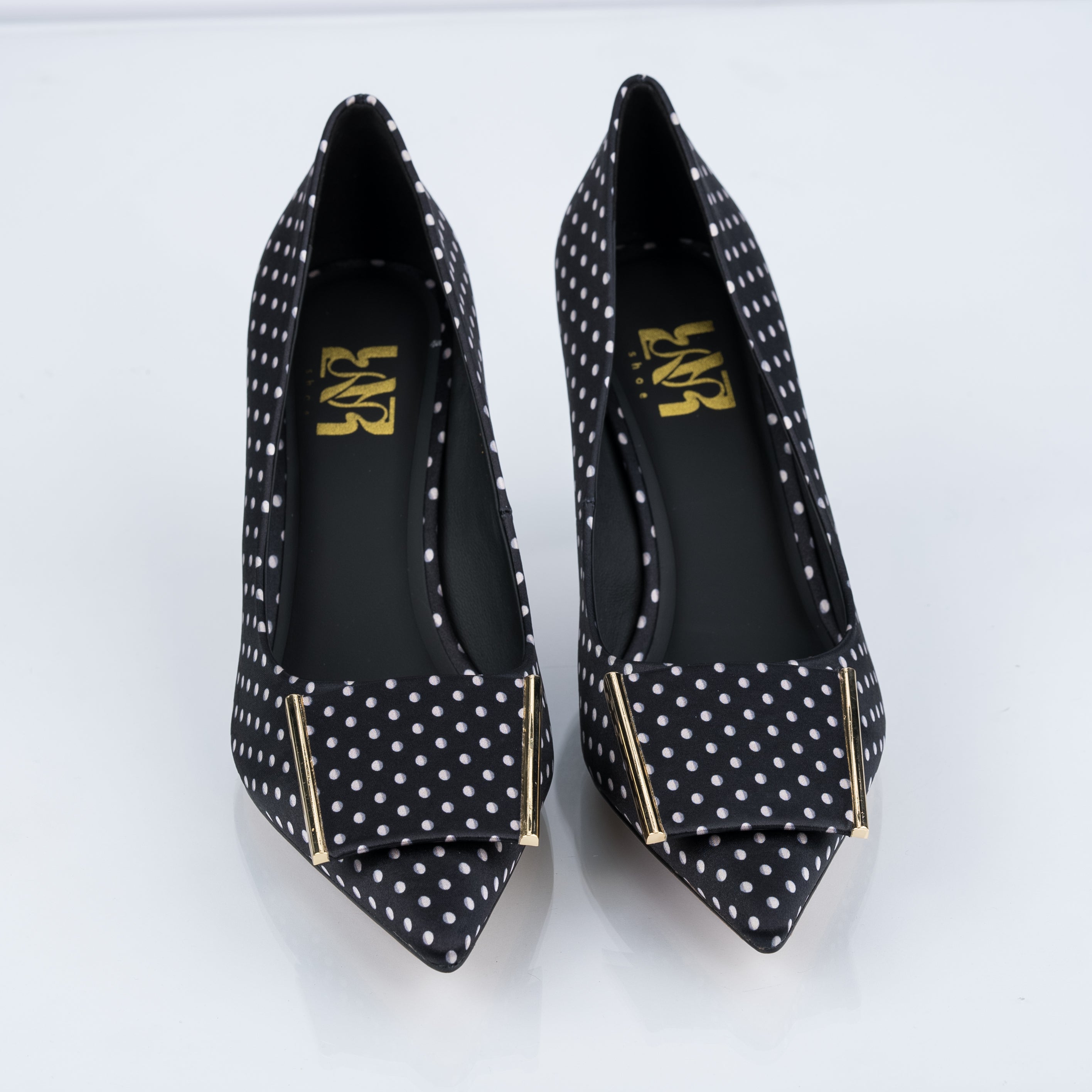 Black Polka Dots