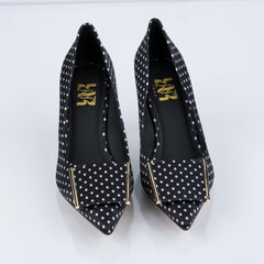 Black Polka Dots