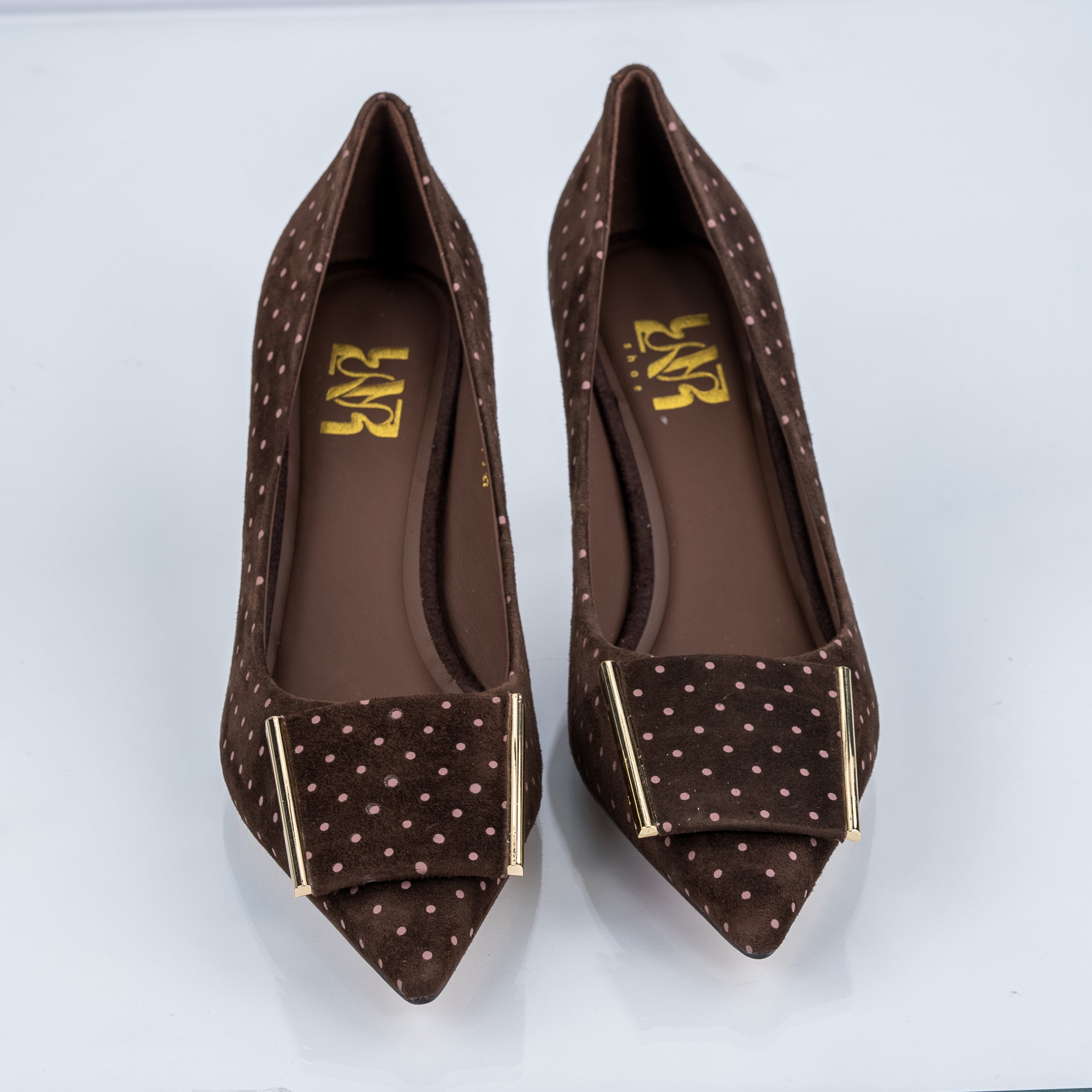 Brown Polka Dots