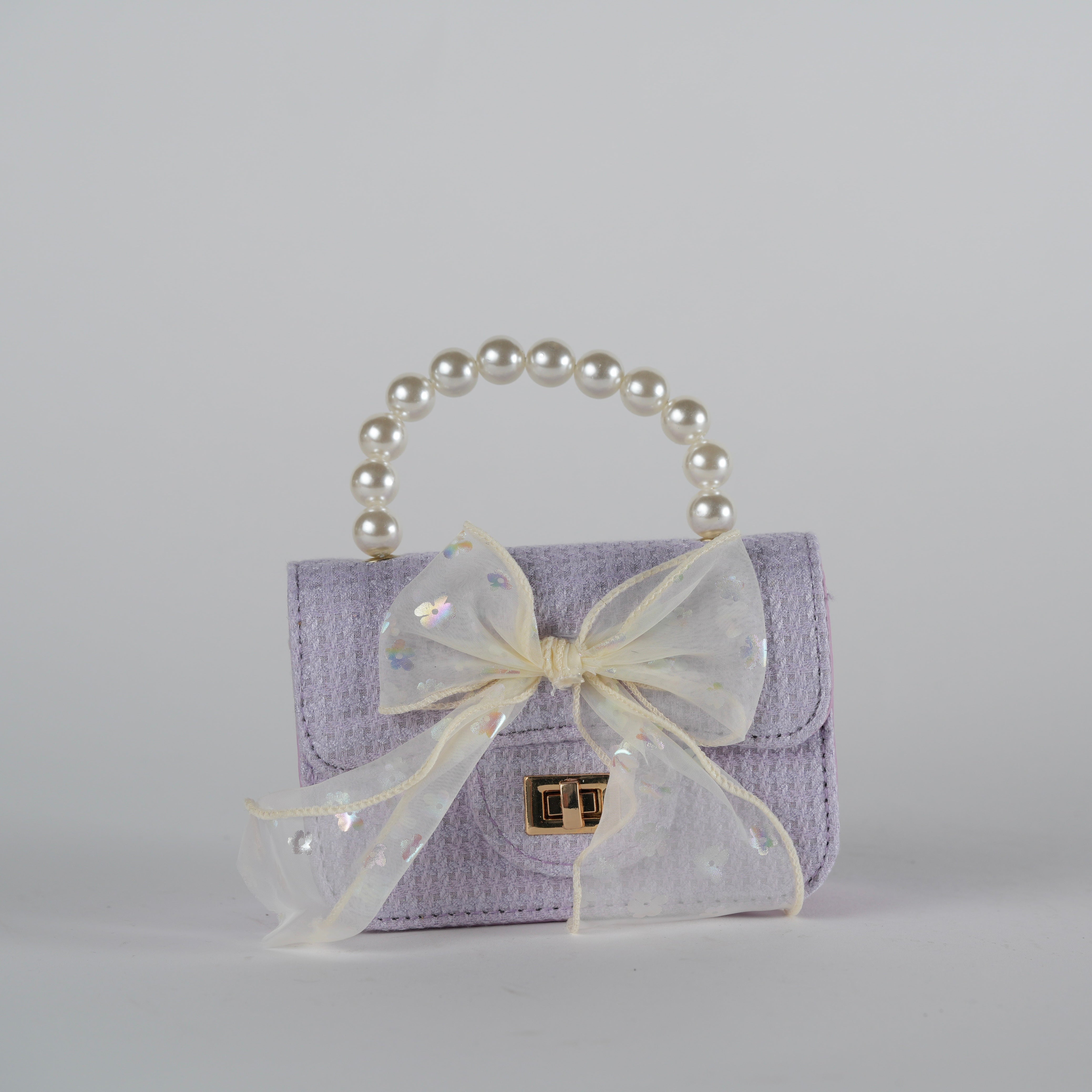 Purple Kids Bow