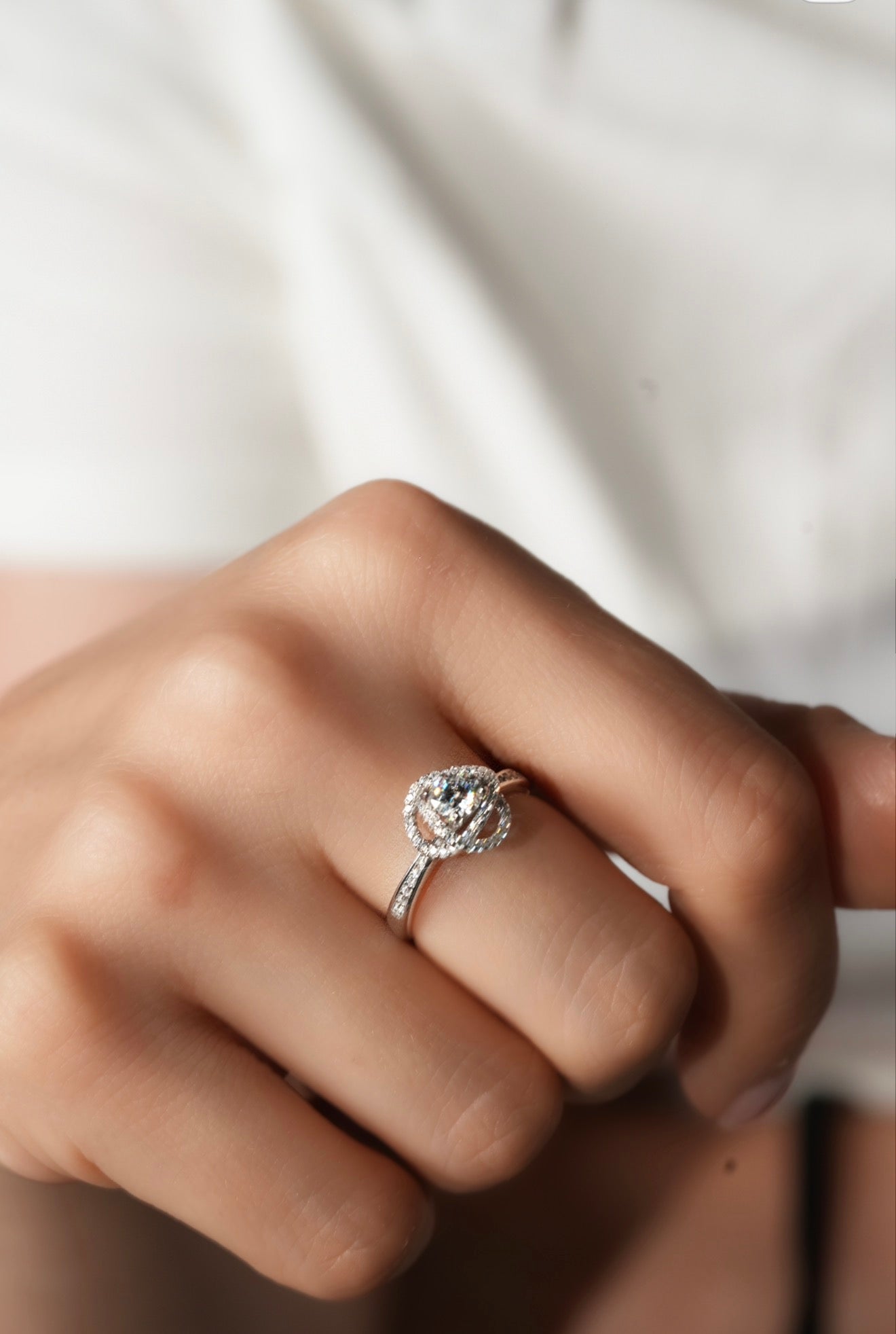 Silver 925 scrambled ring