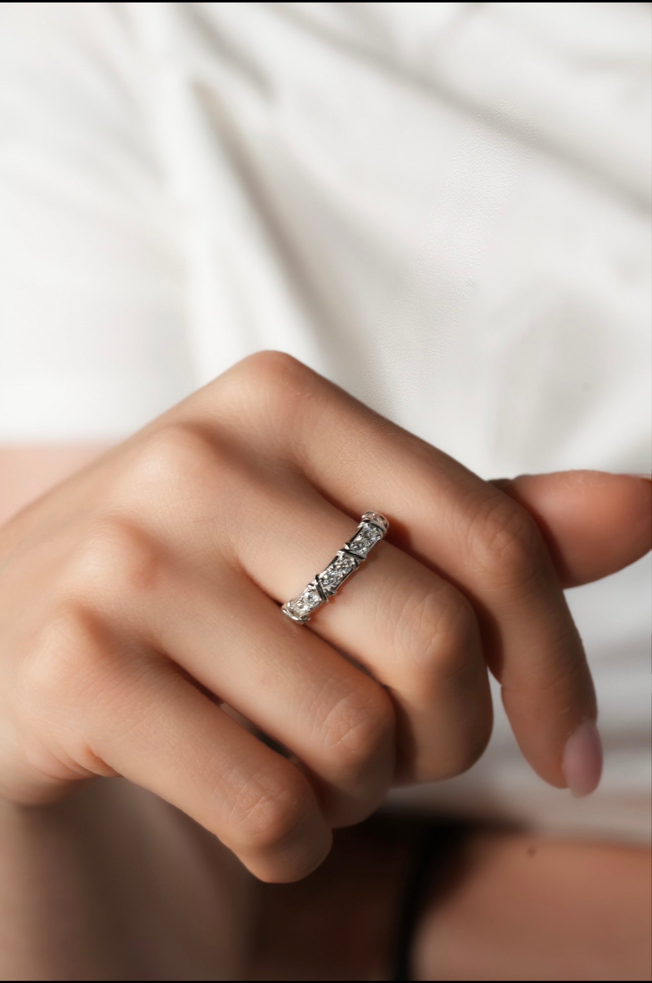 Silver 925 x ring