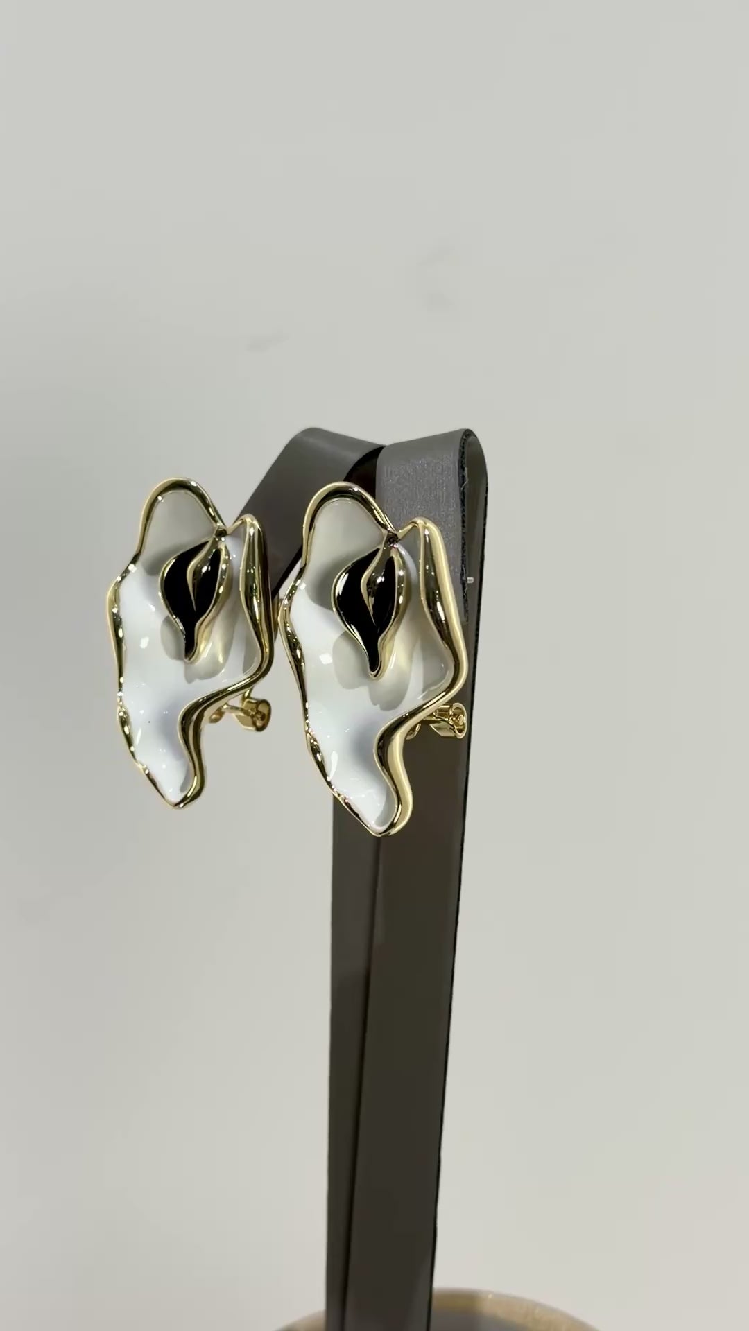 تحميل الفيديو: White and black earrings